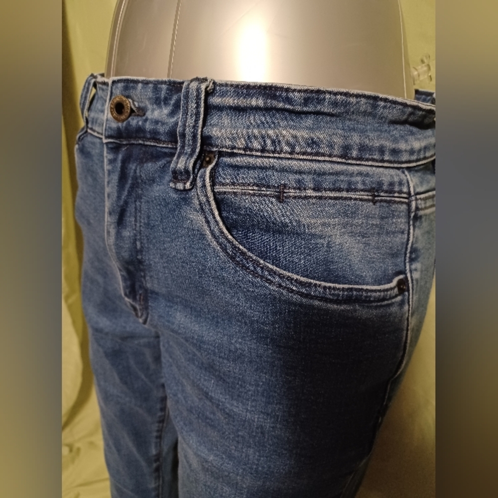 Kenneth Cole Straight Fit Dark Blue Jeans Mens 32x30 Today Is Your Day - Picture 7 of 12